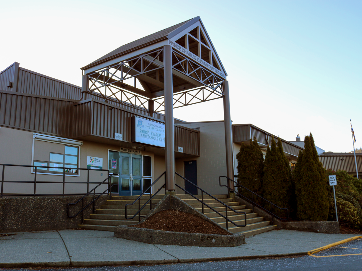 Exterior of Prince Charles Elementary