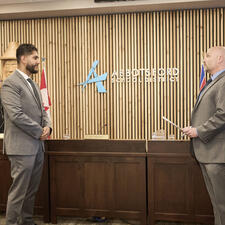 Trustee Kaler swearing in ceremony